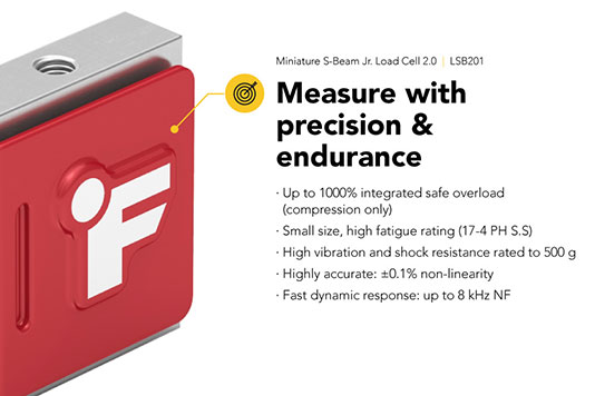 拼搏官方网站 LSB201 微型力传感器