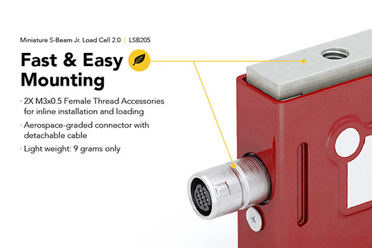 拼搏官方网站 LSB205 微型力传感器